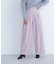 ウエストラインタックワイドパンツ