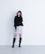 ムジツイードミニスカート