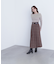 シャギーオフショルニット