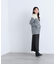フェイクファー付ボクシーカーディガン