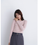 ニュアンスネックリブニット
