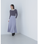 襟付ベーシックリブニット