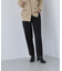 裏起毛イージーテーパードパンツ