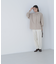 裏起毛イージーテーパードパンツ