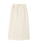 ベルテッドセミフレアロングスカート