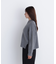 サイドスリットハイネックニット