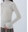 シャイニーハイネックニット