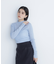 シャイニーハイネックニット