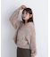 ヘアリーラメニットシリーズ Vネックニット