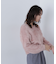 ヘアリーラメニットシリーズ Vネックニット
