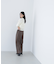 サイドナローリボンニット
