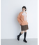 バックスリットミドルニット