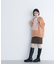 バックスリットミドルニット