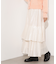 シャイニーティアードスカート