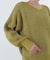 Vネックボクシーラメニット