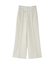 ゴールドボタンワイドパンツ