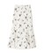 プリントヘム切替マーメイドスカート
