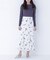プリントヘム切替マーメイドスカート