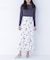 プリントヘム切替マーメイドスカート