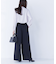 ナローリボンイージーワイドパンツ