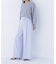 ナローリボンイージーワイドパンツ
