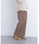 〈N.〉ワイドツイルパンツ