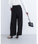 ベルテッドタックワイドパンツ