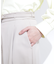 ベルテッドタックワイドパンツ