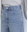 ワイドストレートデニムパンツ