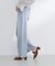ワイドストレートデニムパンツ