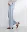 ワイドストレートデニムパンツ