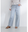 ワイドストレートデニムパンツ