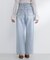 ワイドストレートデニムパンツ