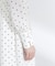 ドットプリントシャーリングワンピース