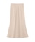 バイアスサテンナロースカート