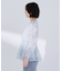 シアーペプラムブラウス