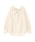 2wayシアーボウタイブラウス