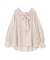 2wayシアーボウタイブラウス