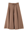 ナローリボンフレアスカート