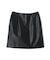 〈N.〉フェイクレザーミニスカート