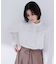 ラッフルボウタイブラウス
