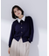2wayカラーニットカーディガン