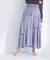 アシンメトリーティアードスカート