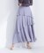 アシンメトリーティアードスカート