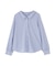レースダブルカラーブラウス