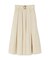 ベルテッドタックフレアスカート