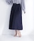 ベルテッドタックフレアスカート