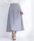 フロントボタンフレアスカート