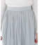 割繊ギャザースカート