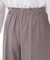 ダブルベルトワイドパンツ